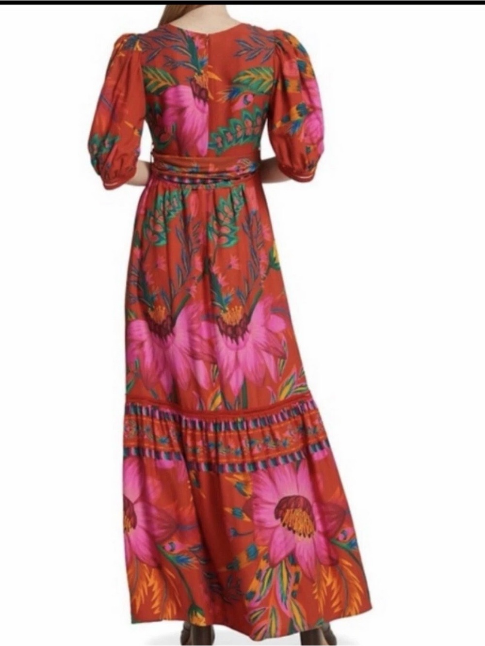 NWT FARM RIO  floral maxi Dress - Picture 3 of 6